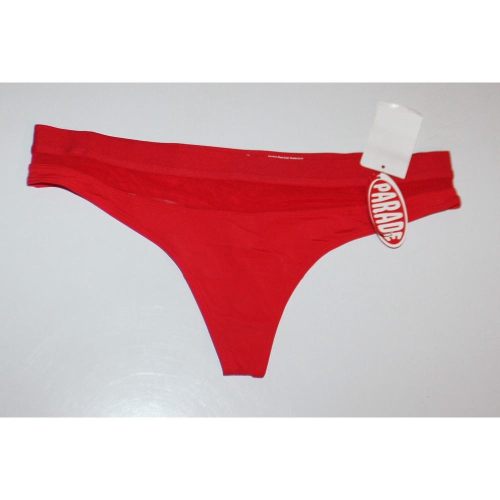 Women's Parade Underwear  balloon Re:Play Thong Size 3XL NEW RED